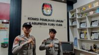 Anggota Polres Lakukan Pengamanan